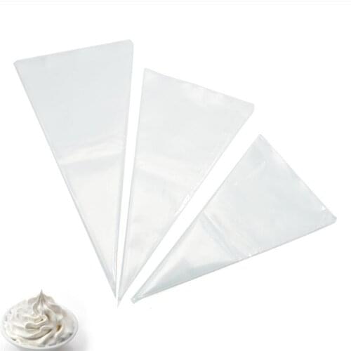 100pcs/lot Disposable Cake Decorating Bags Pastry Bags Cake Icing Decorating Piping Bags Set For Cake Decorating Cupcake Decor