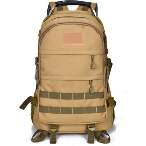 Outdoor Military Tactical Travel Knapsack Unisex Portable High Capacity Hiking Camping Mountaineering Water Resistant Backpacks