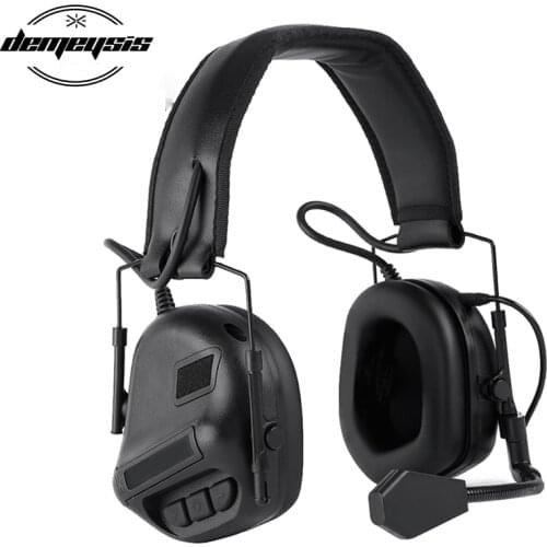 High Quality New Military Tactical Headsets Airsoft Hunting Hearing Protective Headset Paintball Shooting Headphone