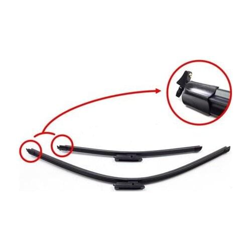 2 Pieces Front Windscreen Smart Magic Wash Wiper Blades Kit For Citroen C4 Cactus 2014-2019 (650mm/430mm) right and Left