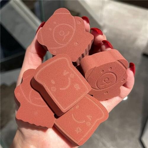 6PCS/SET Beauty Makeup Egg Face Foundation Sponge Powder Concealer Blender Makeup Sponge Cosmetic Puff Makeup Tools