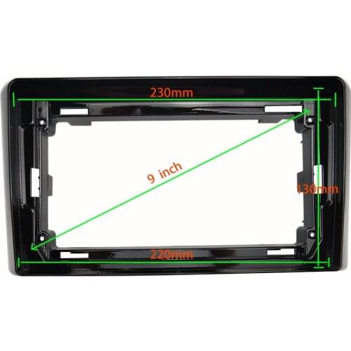 9 INCH Car Audio Frame GPS Navigation Fascia Panel Car dvd Plastic Frame Fascia is suitable for TOYOTA PRIUS C 2018