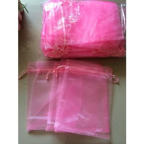 Free Shipping 200pcs/lot Pink13x18cm Christmas Wedding Gift Bags Jewelry Bags Gift packing Pouches