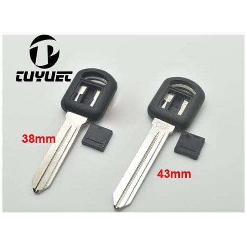 Transponder Key Shell Small Car Key Blanks Case for Buick PK3 GL8 FirstLand Excelle
