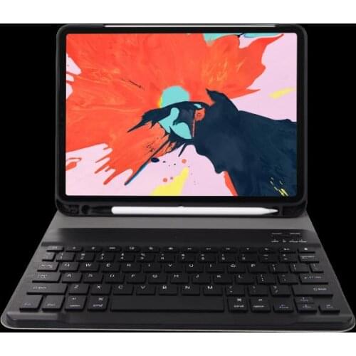 Tablet Keyboard Case Pencil Holder for 2018 iPad Pro 11 inch New A1979 Magnetic Flip Cover Case with Bluetooth Keyboard Cases