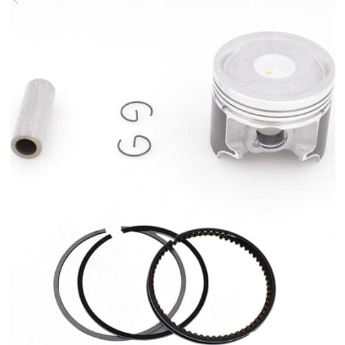 Motorcycle 52 mm Piston 14 mm Pin Ring Gasket Set Kit Assembly For Haojue Suzuki AN125 HS125 HS125T 125cc Engine Spare Parts