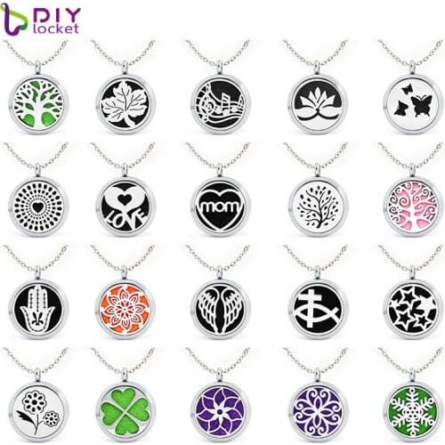Fashion 30mm Mix Style Plain Alloy Aromatherapy Lockets Wholesale AJ114-232