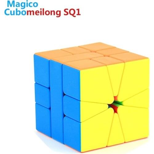 MoYu Meilong Square-1 Cubing Classroom SQ1 3X3X3 Speed Magic Cube Puzzle Kids MoFangJiaoShi Square 1 Games Educational Toys sq1