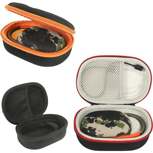 New Travel Portable EVA Protective Carrying Case Hard Shell Storage Bag Pouch Cover With Carabiner For JBL Clip 4 3 Speaker