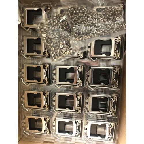 New desktop computer CPU shelf base back plate with screws