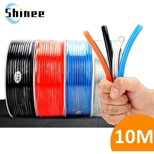 10 Meter 8mm 6mm 4mm 10mm Air Hose Pneumatic Tube Pipe PU Hoses 12mm 14mm 16mm For Compressor Polyurethane Tubing 8x5mm 6x4 12x8