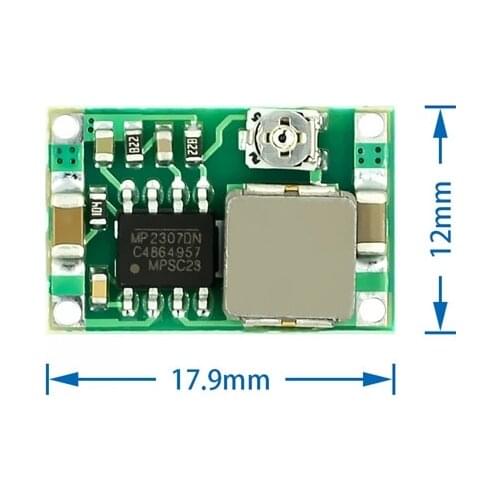 100PCS Mini360 Mini-360 model step-down power module DC DC low power module vehicle power supply - Better than LM2596