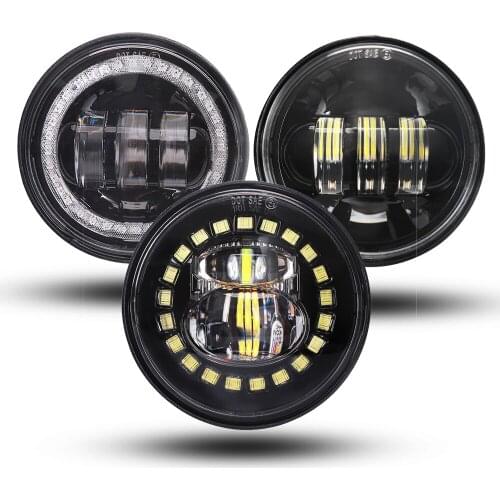 2PCS 4.5inch LED Auxiliary Fog Passing Light Lamp For Harley Touring Electra Glide 30w Work Driving Lamp For Harley Accessory