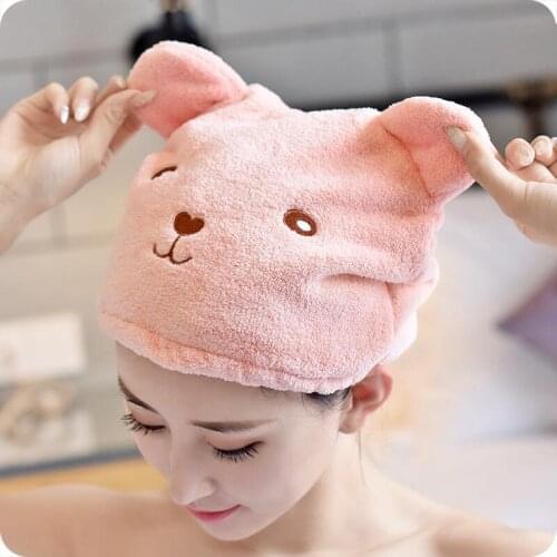 2020 NEW Good Hygroscopicity And Breathability Microfiber Hair Turban Quickly Dry Hair Hat Wrapped Towel Cap Towel