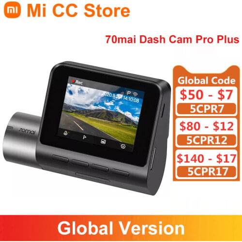 Global Version 70mai A500 A500S Dash Cam Pro Plus Built-in GPS 1944P Night Vision ADAS 24H Parking Car DVR Camcorder APP Control