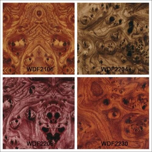 WW030 Decorative Material 1x50m wood pattern water transfer printing film for furniture water transfer printing film