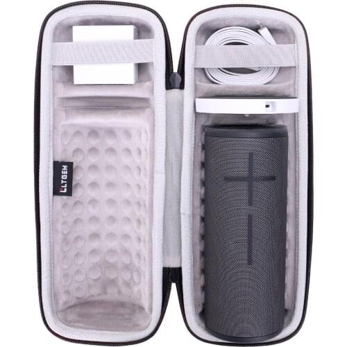 LTGEM EVA Hard Case for Ultimate Ears Boom 3 Portable Bluetooth Wireless Speaker - Travel Protective Carrying Storage Bag (Fits