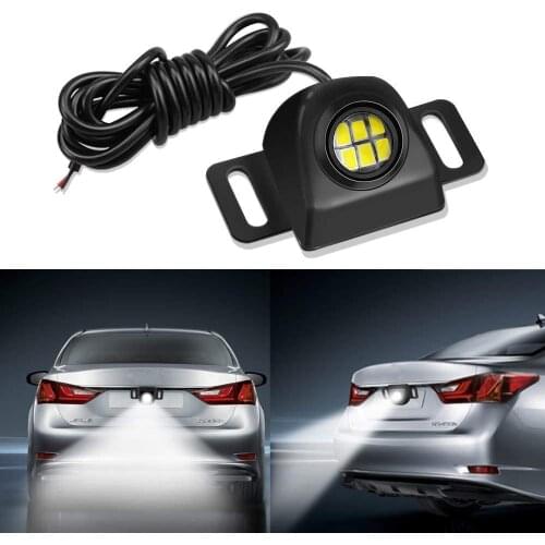 1-Set White 5730 6SMD 10-15V DC Waterproof Car Motorcycle Trailers, RV, Trucks LED Light Bulb Tail License Back up Lights