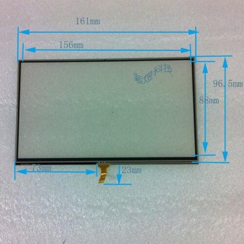 7-inch external screen handwriting touch screen 161 * 97 E Road, Air DVD car stereo LCD screen on the outside