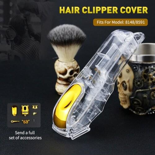 Barbershop Accessories Hair Clipper Cover Set Replaceable Electric Clipper Shell Kit Suitable For Wahl 8148/8504 Haircut Tools
