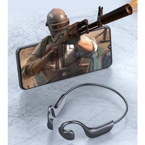 TWS Bone Conduction Wireless Bluetooth Headphone Sports Waterproof Headset With Microphone For Iphone Android Huawei Xiaomi
