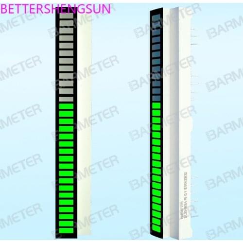BL30-6605S factory direct sales 30 segment 66mm long emerald green LED light column display device