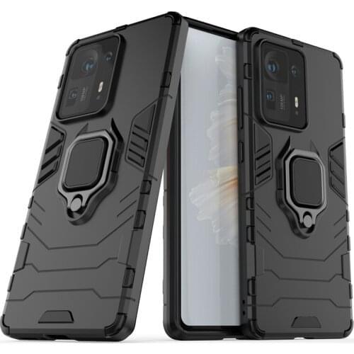 For Xiaomi Mi Mix 4 Case Shockproof Bumper Magnetic Ring Holder Silicone Armor Hard Phone Back Cover For Xiaomi Mi Mix 4 Case