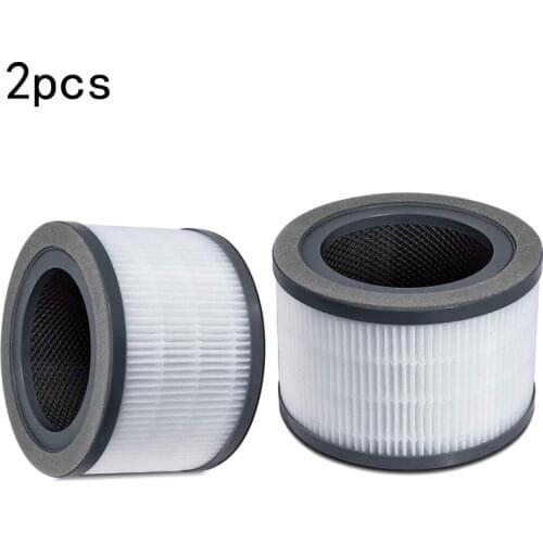 2pcs Filter Air Purifier Dust Remover Maintenance For LEVOIT Vista 200 Replaces Filters Activated Carbon Filter Pre-filter