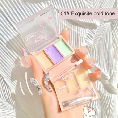 Concealer-Cream Acne-Cover Foundation Makeup Face Moisturizing Waterproof Scars Smooth Natural-Brightening Base Cosmetic 3color