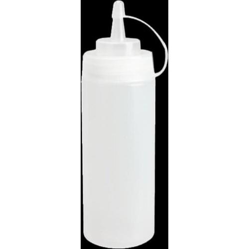 Kitchen Plastic Squeeze Bottle Dispenser 8oz for Sauce Vinegar Oil Ketchup