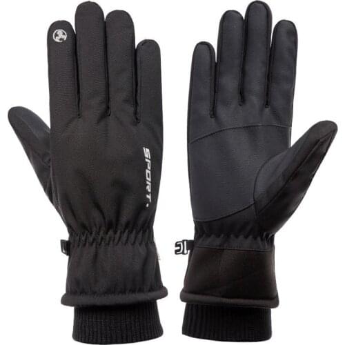 Ski Gloves For Men And Women Waterproof And Anti-Cold With Fleece And Sports Thick Riding Winter Warm Gloves