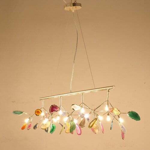 Nordic LED Chandeliers Modern Indoor Lighting Master Bedroom Ceiling Lights Firefly Bedroom Living Room Decor Home Pendant Lamps