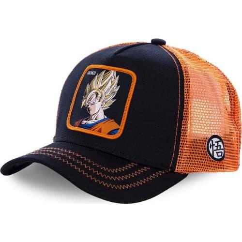 New Brand Goku Super 12 Styles Snapback Cotton Baseball Cap Men Women Hip Hop Dad Mesh Hat Trucker Hat Dropshipping