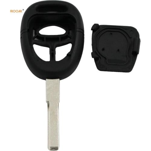 RIOOAK New 3 Buttons Replacement Case Cover Shell Smart Remote Key Fob for Saab 9-3 9-5 93 95 With Uncut Blade