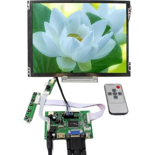HD MI+VGA+2AV LCD Controller Board 10.4" TM104SDH01 800x600 LCD Screen