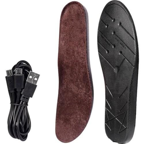 Heated Insole USB Charging Adjustable Washable Foot Warmer