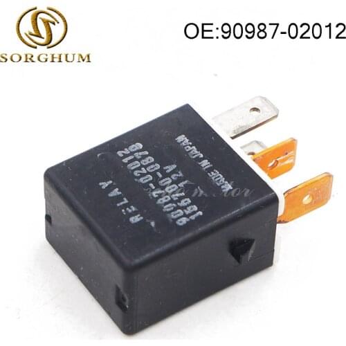 Relay For Toyota Lexus RAV4 Corolla 4Runner Hilux Hiace Land Cruiser Coaster Previa Crown Prius Vios Yaris 90987-02012