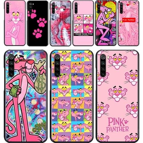 Pink Panther for OPPO Reno 2 Z 2Z 2F 3 4 Pro 4G 5G ACE 10X ZOOM F7 A5 A9 2020 Silicone Soft Black Phone Case