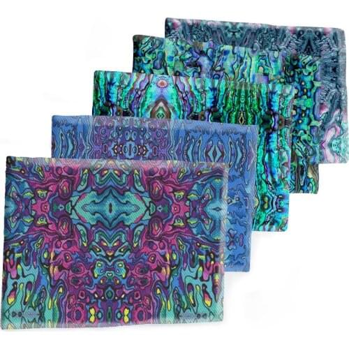 Shell Pattern Twill Polyester Cotton Fabric DIY Childrens Wear Cloth Make Bedding Quilt Decoration Home 50*145cm