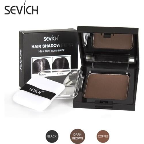 Sevich 12g Hairline Shadow Powder Hair line Modified Repair 4 Colors Hair Shadow Trimming Powder Edge Control Hair Concealer