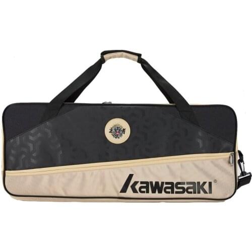 Kawasaki Pro Badminton Bag With Additional Shoes Bag Double Layers Tennis Racket Bags For Men Women