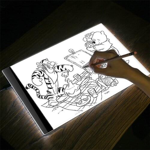 LED Graphic Tablet Painting Light Box Copy Digital Drawing Tablet Tracing Board A4 Artcraft Copy Table LED Board Light