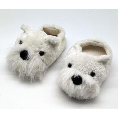 Special dog cute fur slippers timber land shoes men women winter slippers Custom slippers Home House Slippers Children indoor