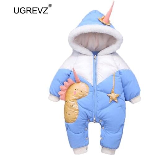 Зимние комбинезоны для малышей UGREVZ China At AliExpress