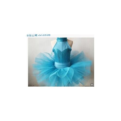 Support Dance Girls Women Ballet Tutu Dress Kids Adult Dance Costume Vestidos Childrens' Days Performance Suit B-6447