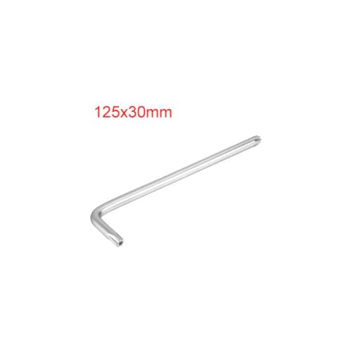 Uxcell Hot Sale 1 Pcs Long Tamper Proof Torx Star Key Bit Wrench L-Shape Nickel Plated T30