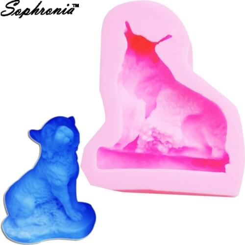 10PCS/SET Hot dog handmade mold chocolate cake decorating tools DIY baking fondant silicone mold M493 ,7.1*5.7*2.5CM