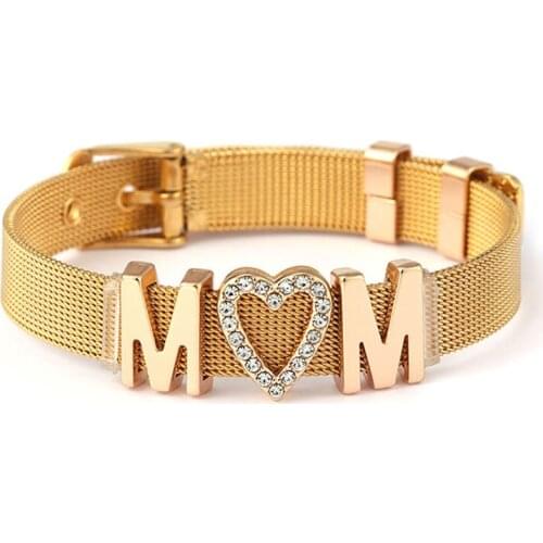 2021 Keeper Bracelet MOM Mothers European And American Fashion Simple Cross-Border E-commerce Spot hot Supply Source Bangles