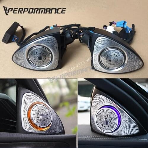 W205 3D audio speaker for C class W205 C63 C300 C250 3D roating tweeters audio 2015-2019