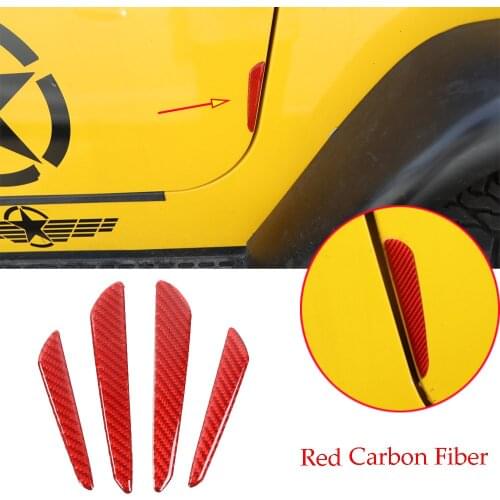 Car Door Anti-Collision Cover Edge Guard Trims Kit Forfor Jeep Wrangler TJ JK JL JT